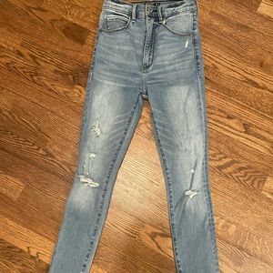 Abercrombie high waisted skinny jeans 24S